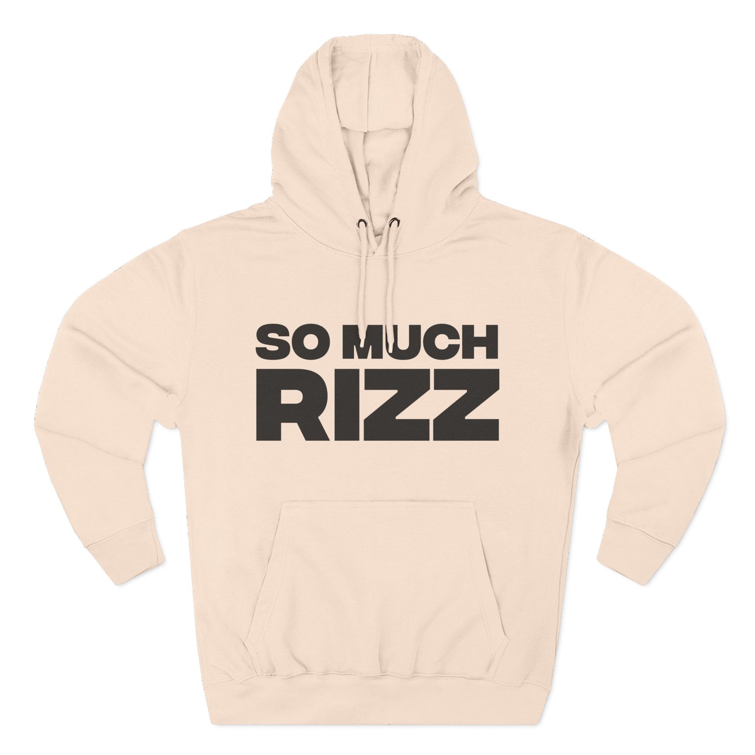 "So Much Rizz" Hoodie — Bold Text Streetwear Pullover for Trendsetters