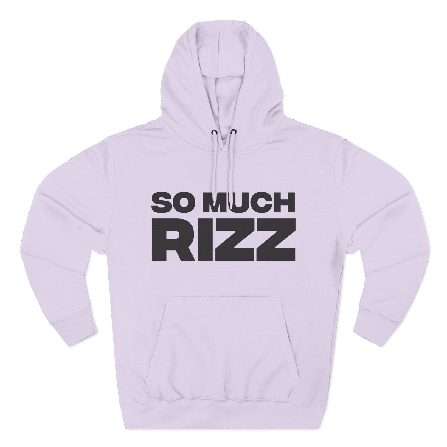 "So Much Rizz" Hoodie — Bold Text Streetwear Pullover for Trendsetters