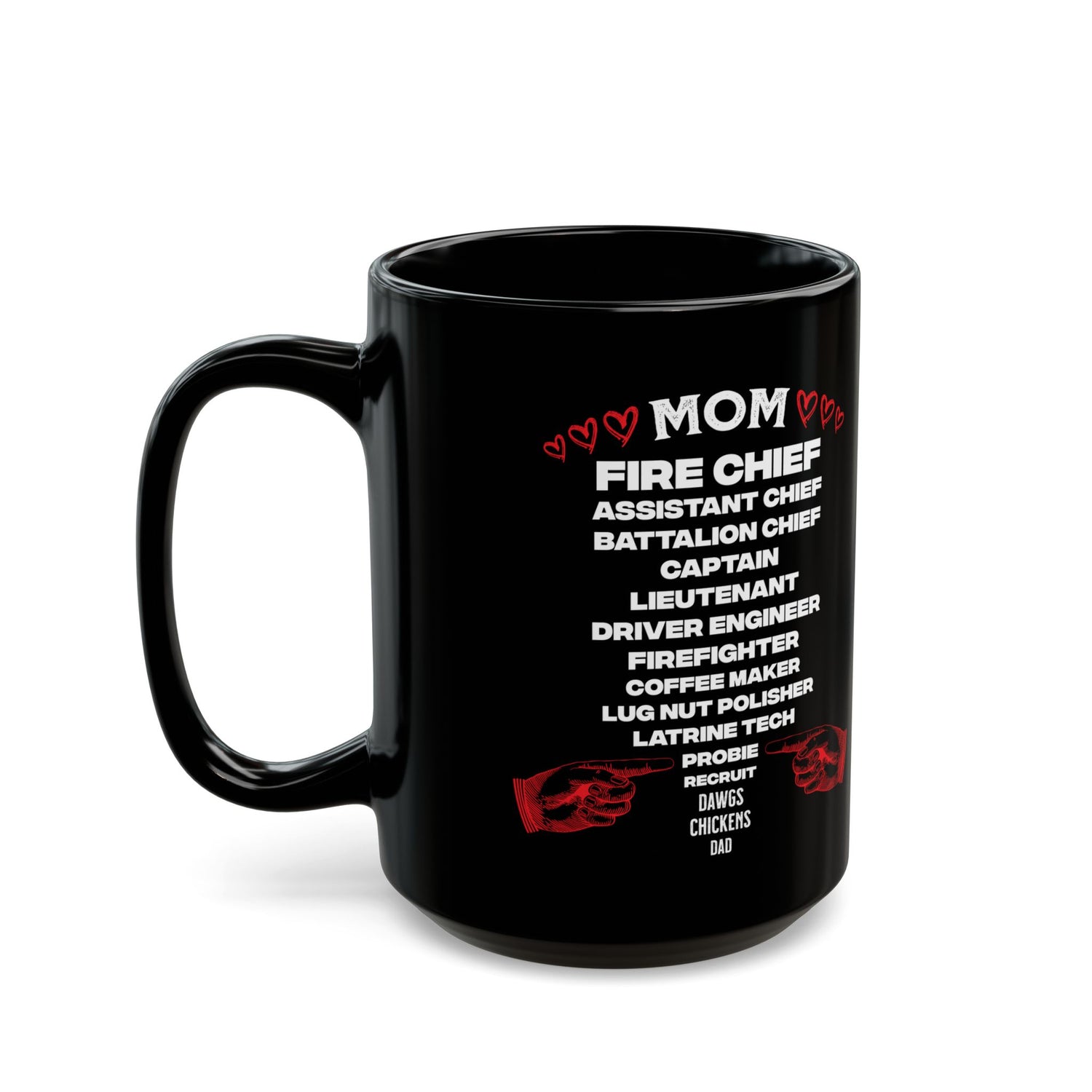 Fire Academy Coffee Mug — Black 15oz